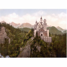 Feenhaftes Schloss Fotofiguren