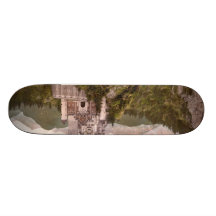 Feenhaftes Schloss Personalisiertes Skateboarddeck