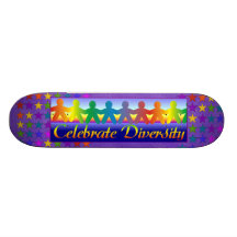 Feiern Sie Diversity Skateboard Brett
