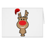 Feiertag des lustigen Weihnachten Sankt Grußkarte