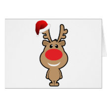 Feiertag des lustigen Weihnachten Sankt Grußkarte