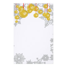 Feiertags-Kranz-Silber u. Gold stationär Individuelles Druckpapier
