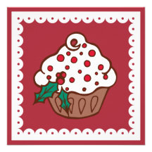 Feiertags-Kuchen-Einladungen