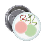 Feiertags-Verzierungen Button