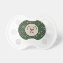 Feiertags-Zuckerstangen Schnuller
