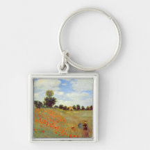 Feld der Mohnblumen, Claude Monet Schlüsselbänder