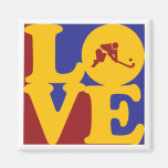 Feld-Hockey-Liebe Magnete