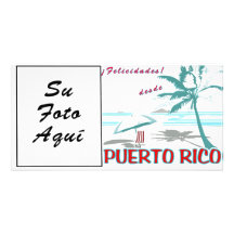 ¡ Felicidades desde Puerto Rico! Fotokarten