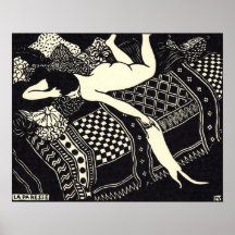 Félix Vallotton - La paresse, Plakat 1896
