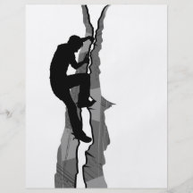 Felsen-Bergsteiger Bouldering Flyer