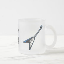 Felsen-Küken-Gitarren-Becher Kaffee Haferl
