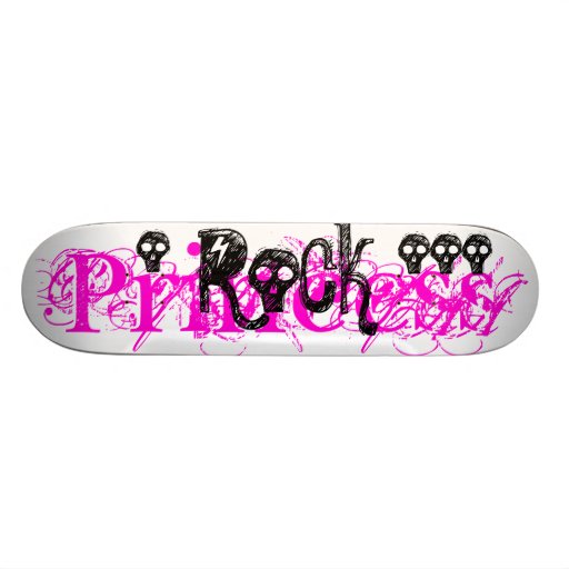 Felsen-Prinzessin Skateboard Skateboarddecks