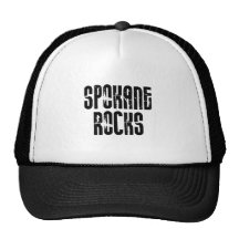 Felsen Spokanes Washington Retrokult Cap