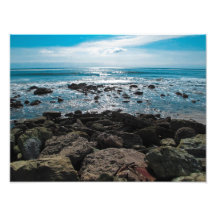 Felsiger Strand Photographischer Druck