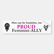 Feminismus Auto Aufkleber