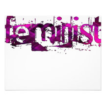 Feministisch Einladungskarten