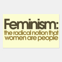 Feministische Definition Sticker