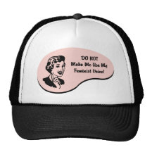 Feministische Stimme Retrokult Cap