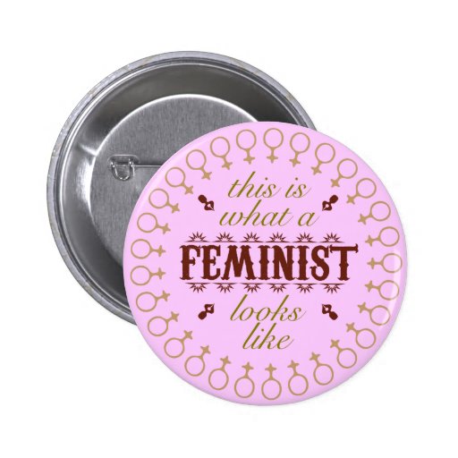 Feministischer Knopf Anstecknadelbuttons