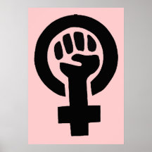 Feministisches Frauen-Gleichberechtigung der Gesch Posterdrucke