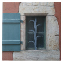 Fenster, Laufenburg, die Schweiz Keramikkachel
