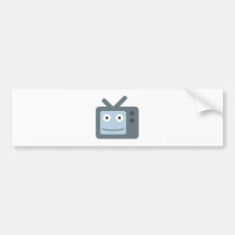 Fernseher TV television set Auto Sticker
