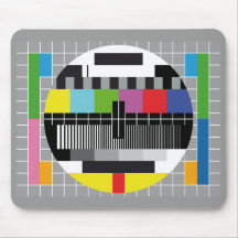 Fernsehtestschirm Mousepad