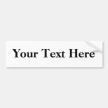 Fertigen Sie Text besonders an Auto Sticker
