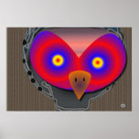 Fest auf einer Wand Plakat