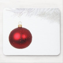 Festliche Weihnachtsverzierung Mousepads