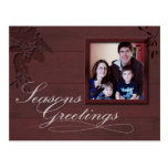 Festtages-Feiertags-Familien-Foto-Postkarte