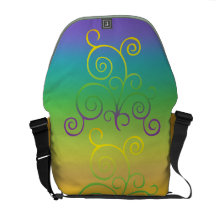 Fette Dienstag-Wirbels-Tasche Kurier Tasche