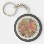 Feuer-Drache Keychain Schlüsselbänder
