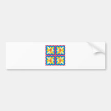 Feuer Flammen fire flames Quadrat square Autosticker