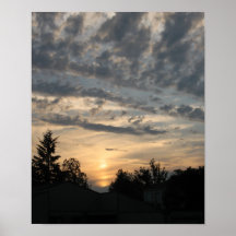 Feuer-Himmel Plakate