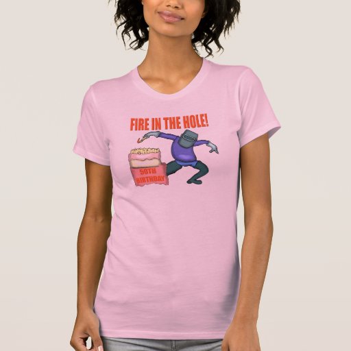 Feuer in den Loch-50. Geburtstags-Geschenken Shirt