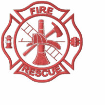 Feuer-Rettung Besticktes Polo Hemd