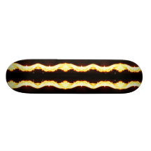 Feuer schlängelt sich Skateboard Personalisiertes Skateboard