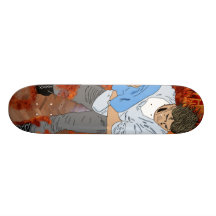 Feuer-Skateboard Personalisierte Skateboarddecks