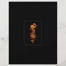 Feuer und Wasser Flyerdesign