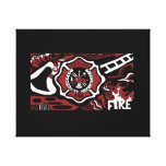 Feuerfeuerfeuer Galerie Gefaltete Leinwand