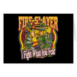 Feuerslayer-Feuerwehrmann Grußkarten