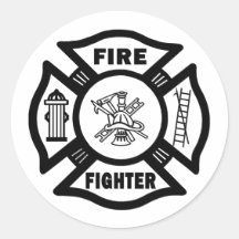Feuerwehrmann-Feuer-Abteilungs-Aufkleber