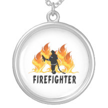 Feuerwehrmann-Flammen Amuletten