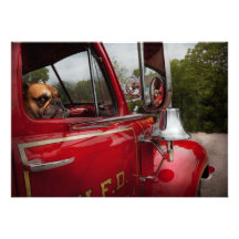 Feuerwehrmann - Mack Einladungskarten