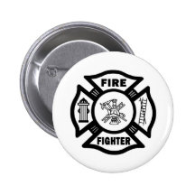 Feuerwehrmann maltesisch button