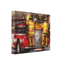 Feuerwehrmann - Metuchen Feuerwehr Galerie Falt Leinwand