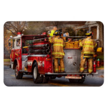 Feuerwehrmann - Metuchen Feuerwehr Magnete