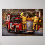 Feuerwehrmann - Metuchen Feuerwehr Plakatdrucke