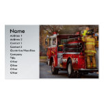 Feuerwehrmann - Metuchen Feuerwehr Visitenkarte